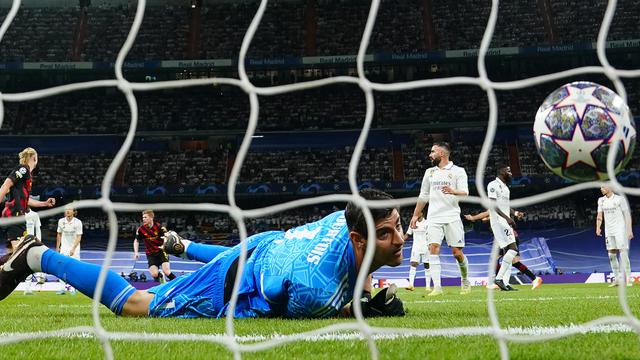 Foto: Real Madrid Vs Man City Berakhir Imbang, Vinicius dan Kevin De Byurne Cetak Gol Memukau ke Gawang Kompatriot