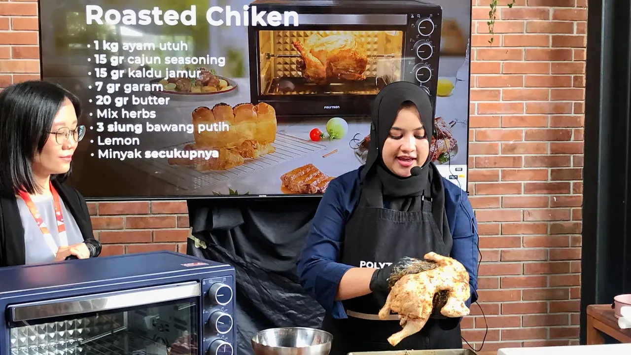 Cooking Demo POLYTRON bersama Chef Fathiya Hassan di Jakarta
