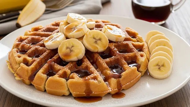 Resep Waffle Pisang dengan Gula Aren, Manis Legit dan Mudah Dibuat