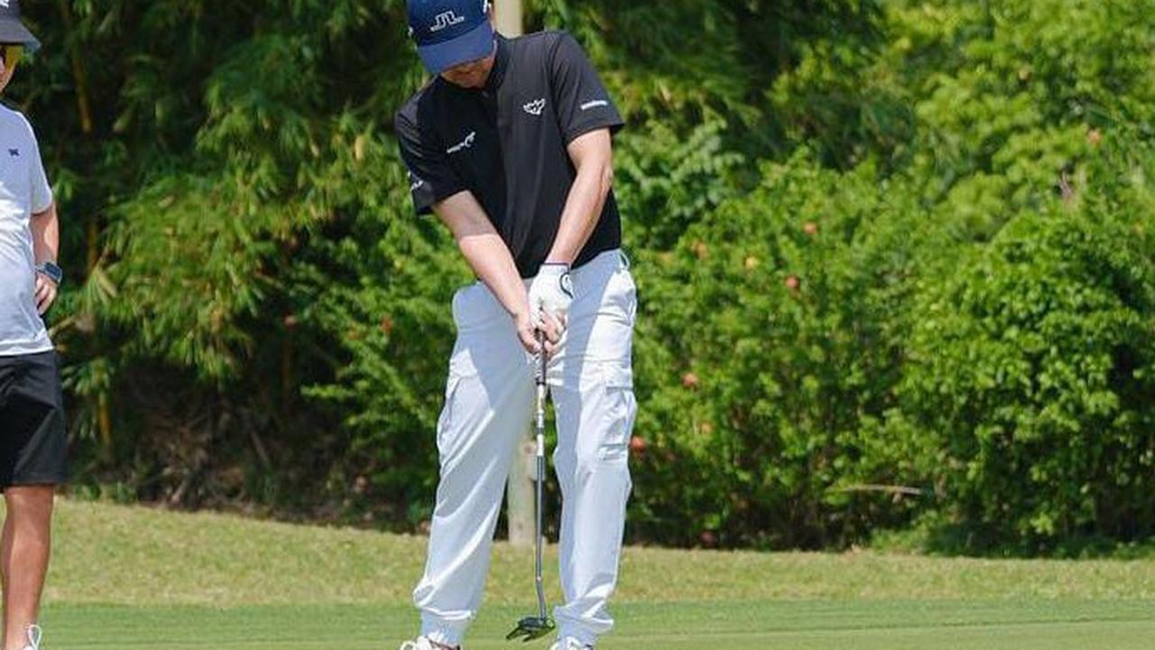 Potret Keren Raffi Ahmad Main Golf Meski Baru 2 Kali Latihan, Netizen 'Tiba-tiba Jago Kayak Cipung'