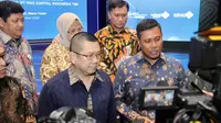 Direktur Utama BPJAMSOSTEK Anggoro Eko Cahyo dan Executive Chairman MNC Group Hary Tanoesoedibjo.