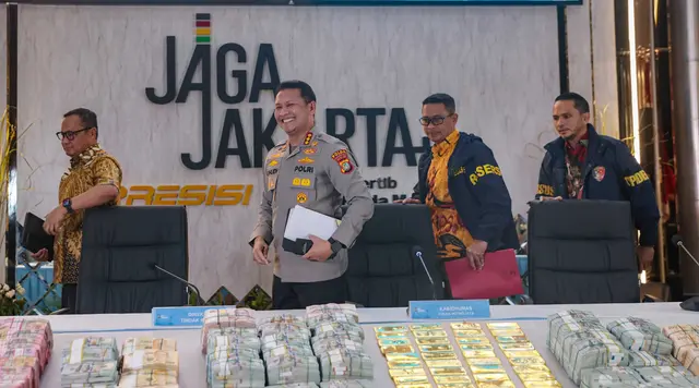 Penampakan Hasil Sitaan Kasus Korupsi dan TPPU di Polda Metro Jaya
