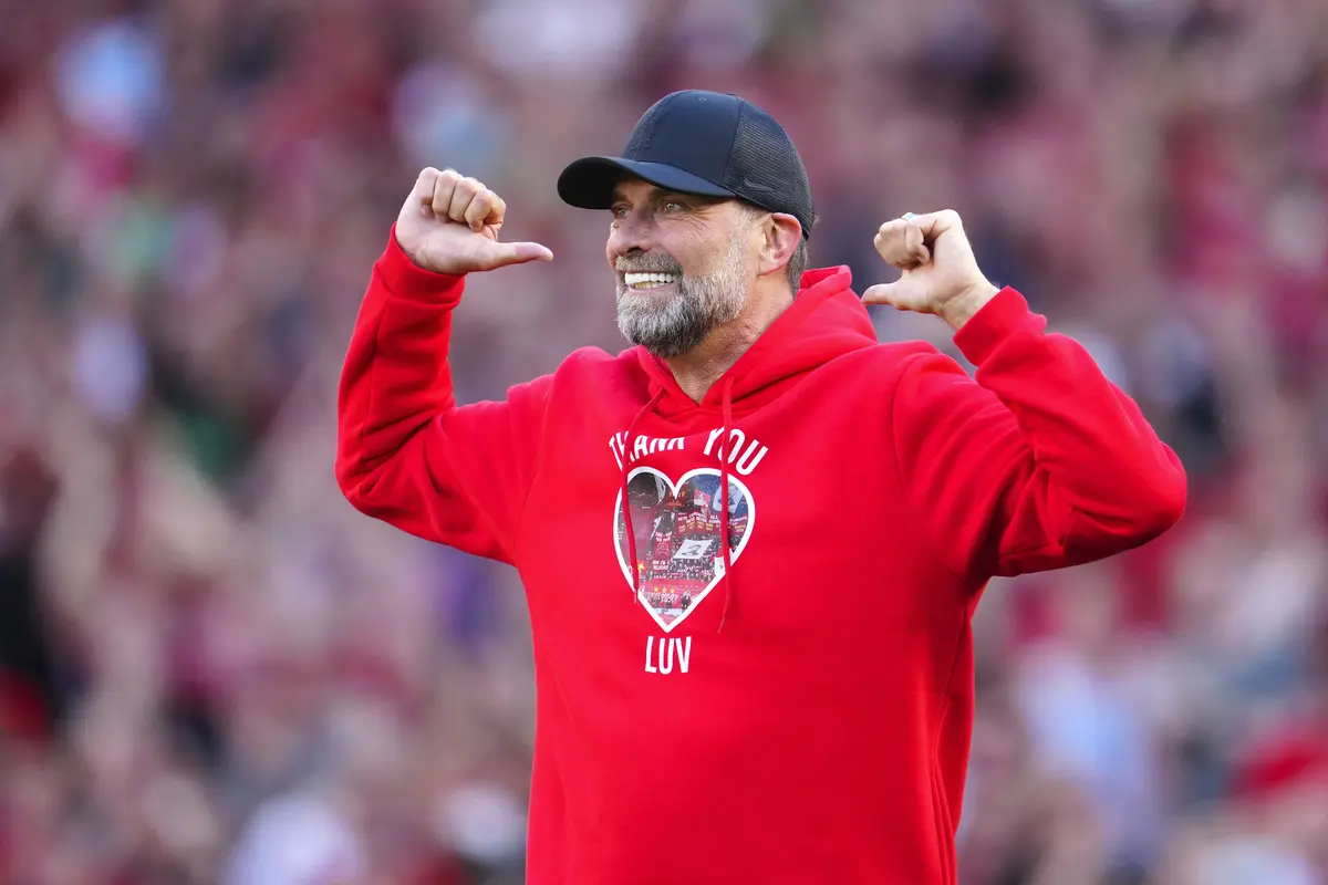 Foto: Momen Haru Perpisahan Jurgen Klopp Bersama Liverpool