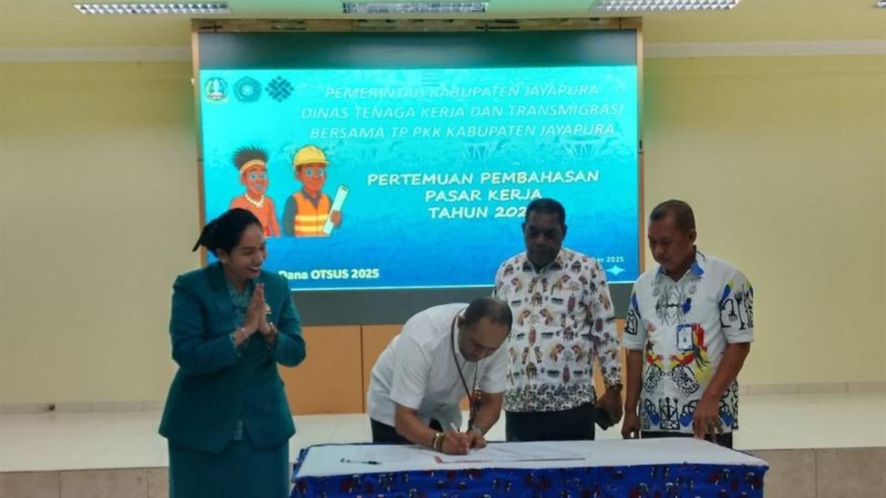 Disnakertrans-PKK Jayapura Gelar Pelatihan Kerja untuk Kurangi Pengangguran