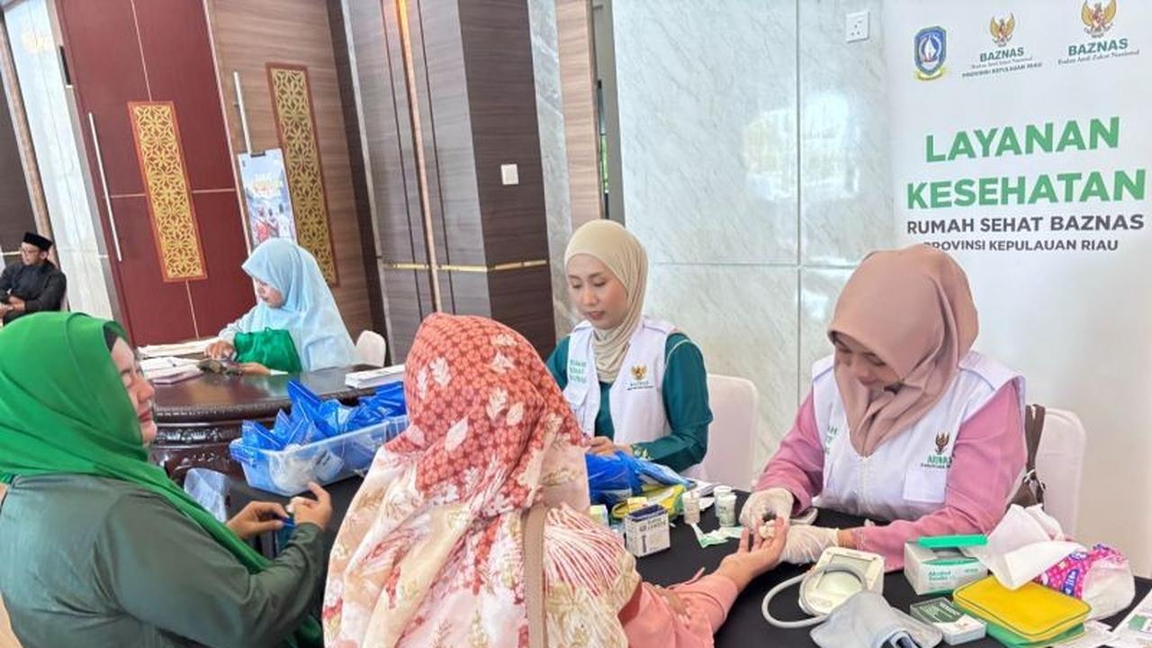 Baznas Sediakan Pemeriksaan Kesehatan Gratis untuk Mustahik di Kepri, Tingkatkan Akses Layanan Medis