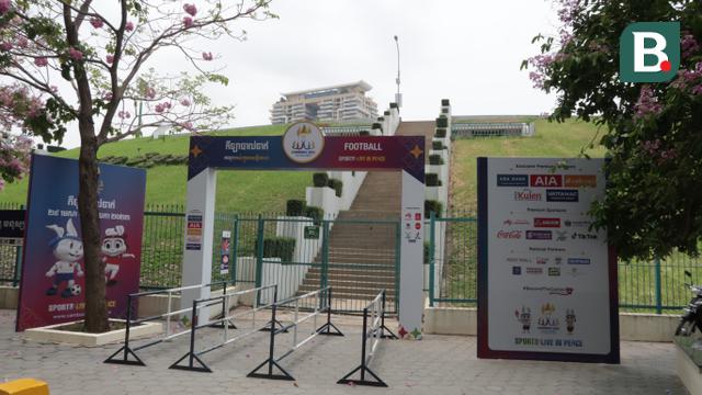 Stadion Olimpiade (Olympic Stadium) di Kamboja