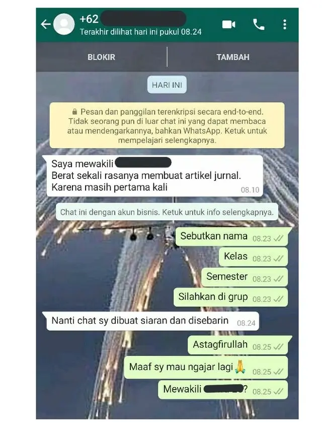 6 Chat Dosen Beri Tahu Format Kirim Pesan Ini Bikin Mahasiswa Tepuk Jidat