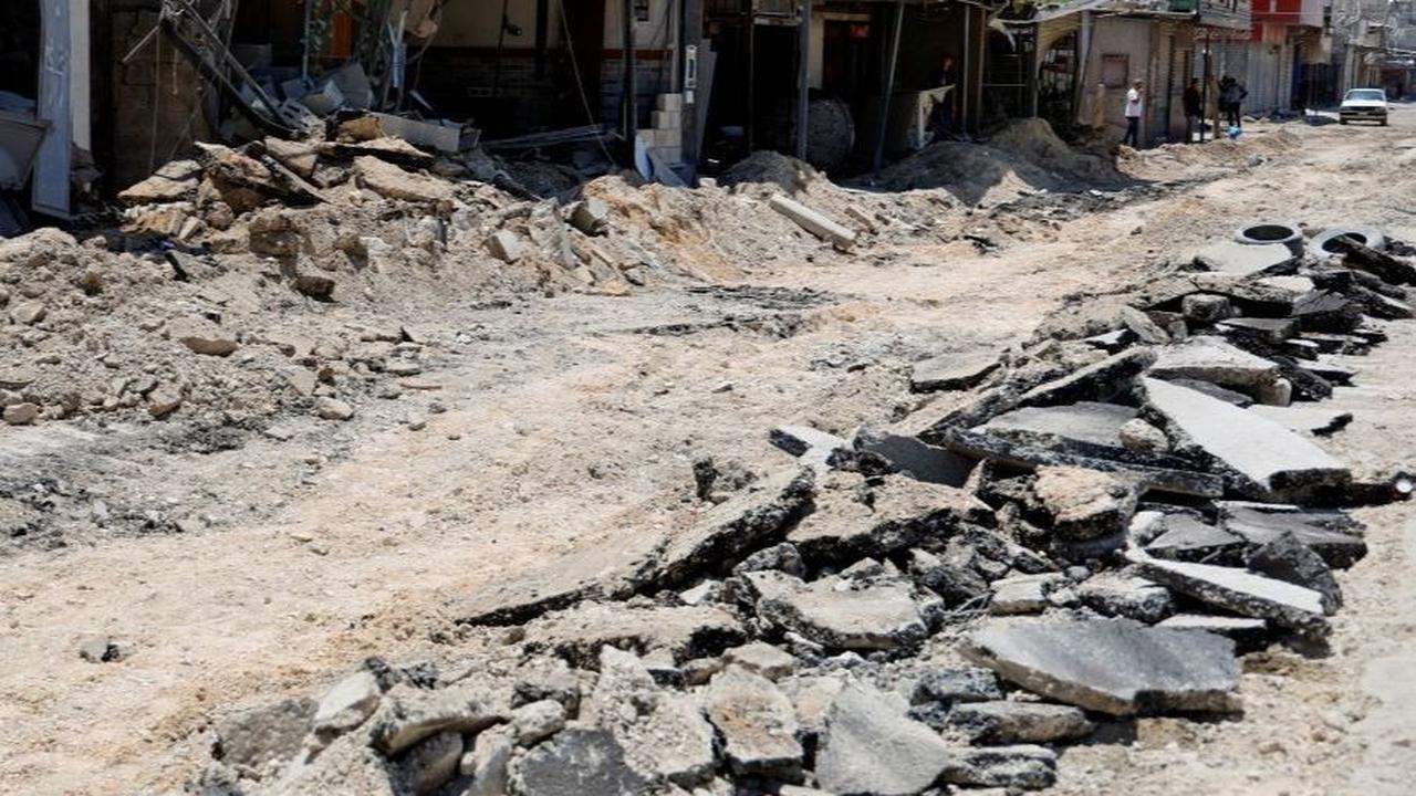 Kamp Nur Shams yang digunakan sebagai tempat pengungsian bagi warga Palestina ini, mengalami peningkatan kekerasan dalam beberapa pekan terakhir. Foto: Reuters<br>