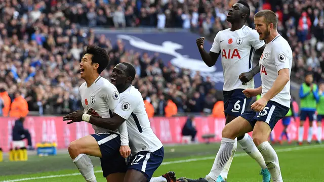 Klub Penghasil Gol Terbanyak, Premier League, Tottenham Hotspur