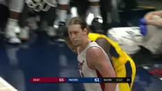 Berita video game recap NBA 2017-2018 antara Miami Heat melawan Indiana Pacers dengan skor 114-106.