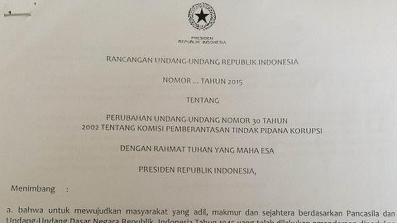 PDIP minta fraksi lain teken revisi UU KPK tanpa diberi draf