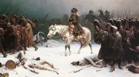 Invasi Napoleon Bonaparte ke Moskow, Rusia berujung pada kekalahan (Wikipedia)