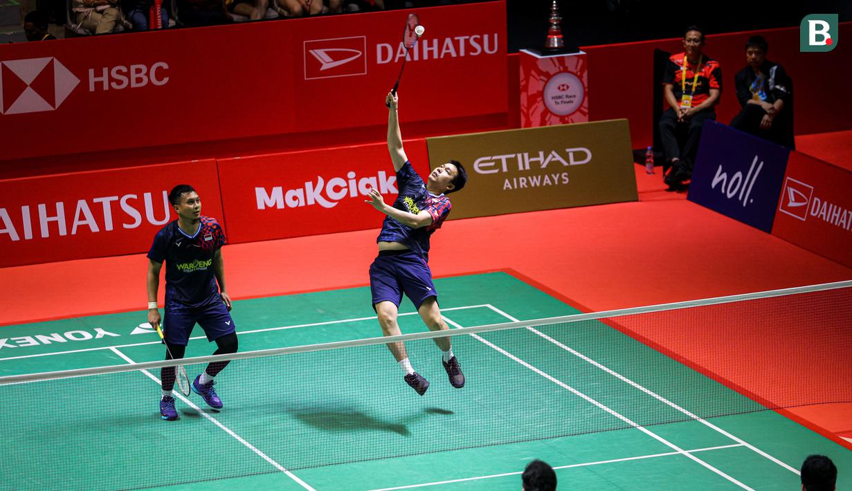 The Daddies menang dua gim langsung dengan skor 21-19, 22-20. (Bola.com/Bagas lazuardi)