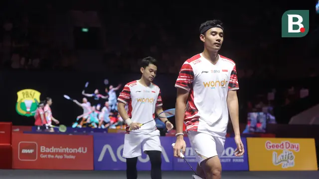 Foto: Ditaklukkan Wakil India, Leo/Bagas Angkat Koper Lebih Dulu dari Indonesia Open 2025