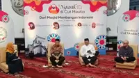 Menko PMK saat acara Ngabuburot Asyik di Masjid Cut Meutia Jakarta. (Istimewa)