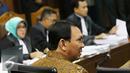 Gubernur DKI Jakarta Basuki T Purnama saat menjalani sidang di Pengadilan Tipikor, Jakarta, Senin (25/7). Ahok menjadi saksi terkait kasus suap proyek reklamasi. (Liputan6.com/Immanuel Antonius)