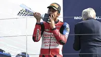 Kata Kiandra Ramadhipa Setelah Tutup Moto3 Junior World Championship 2026 dengan Naik Podium di Misano