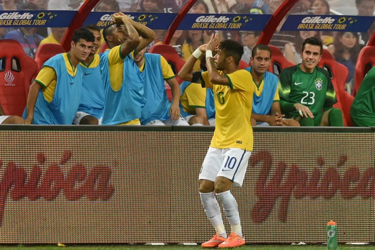 Selebrasi Neymar