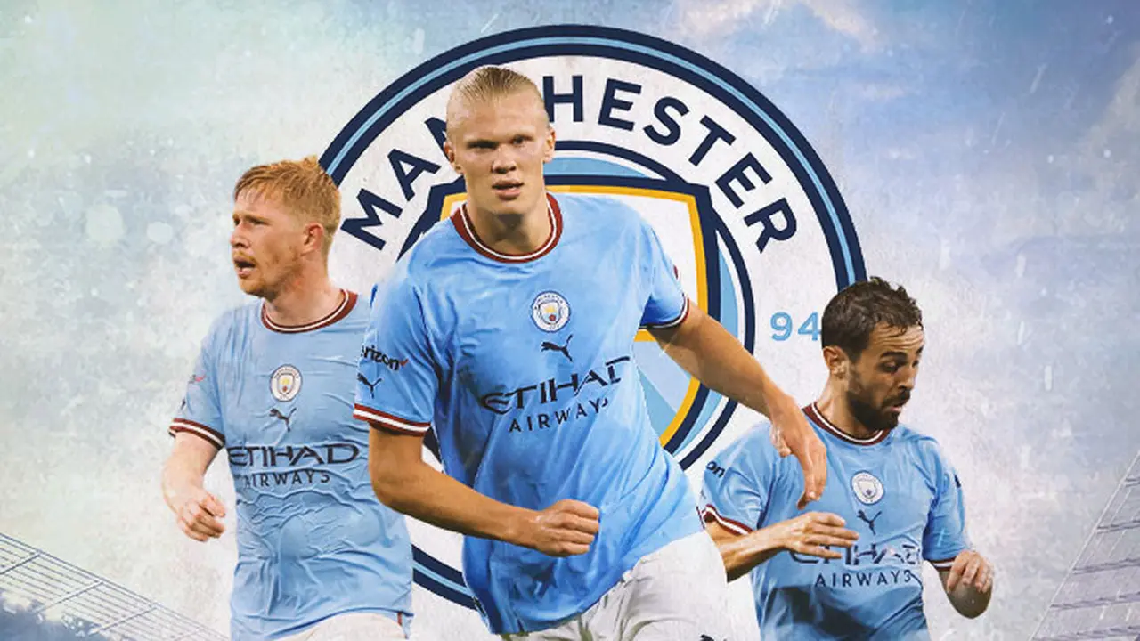 Manchester City - Kevin de Bruyne, Erling Haaland, Bernardo Silva