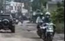 Cuma 1 Km dari Rumah SBY, Jalan Ini Rusak Parah Sering Bikin Pengendara Jatuh