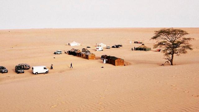 Desa Bedouin di Sahara Barat