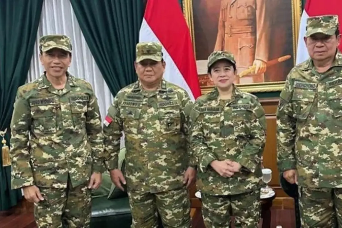 Puan Bersama Presiden Prabowo Hadiri Parade Senja, Kepala Daerah Berikan Sambutan Hangat