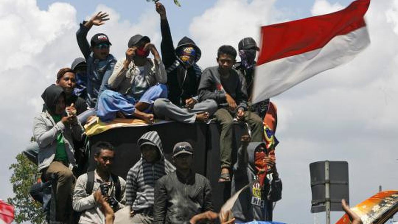 Ricuh demo korban Lapindo