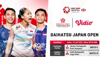 Daihatsu Japan Open 2026: Peluang Fajar/ Fikri dan Putri KW ke Final Live Streaming Hanya di Vidio