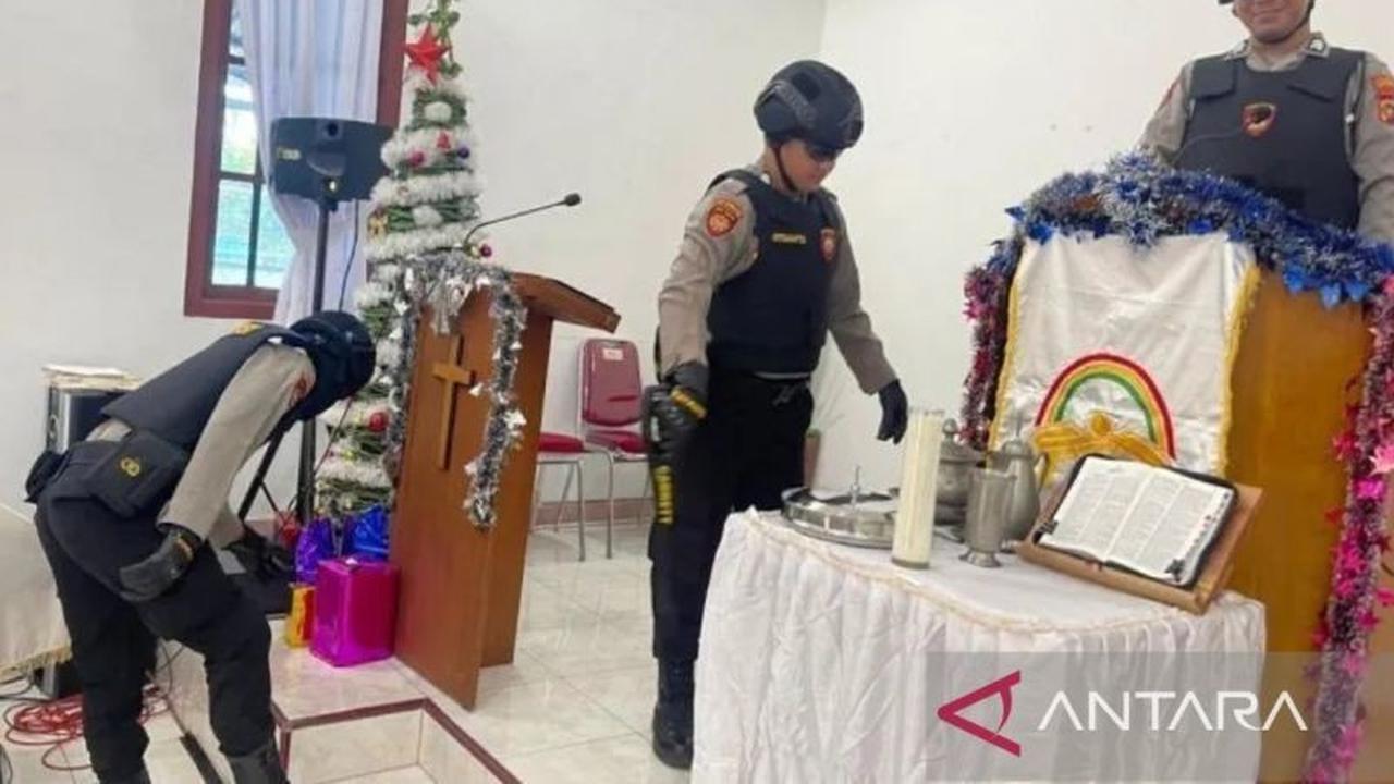 Polres Bangka Selatan Pastikan Pengamanan Natal 2025 Berjalan Aman dan Kondusif
