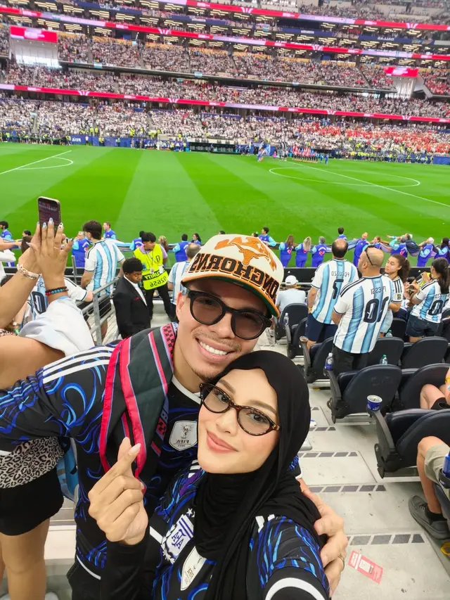Gaya Serasi Aurel Hermansyah dan Atta Halilintar Nikmati Euforia Piala Duni 2026 di Amerika Serikat