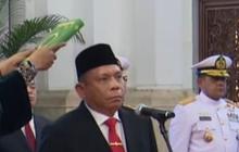 Jokowi Lantik Laksdya Irvansyah jadi Kabakamla dan Sahat Manaor Kepala Badan Karantina