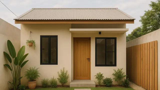 Inspirasi Rumah Sederhana Rp70 Jutaan di Lahan Terbatas