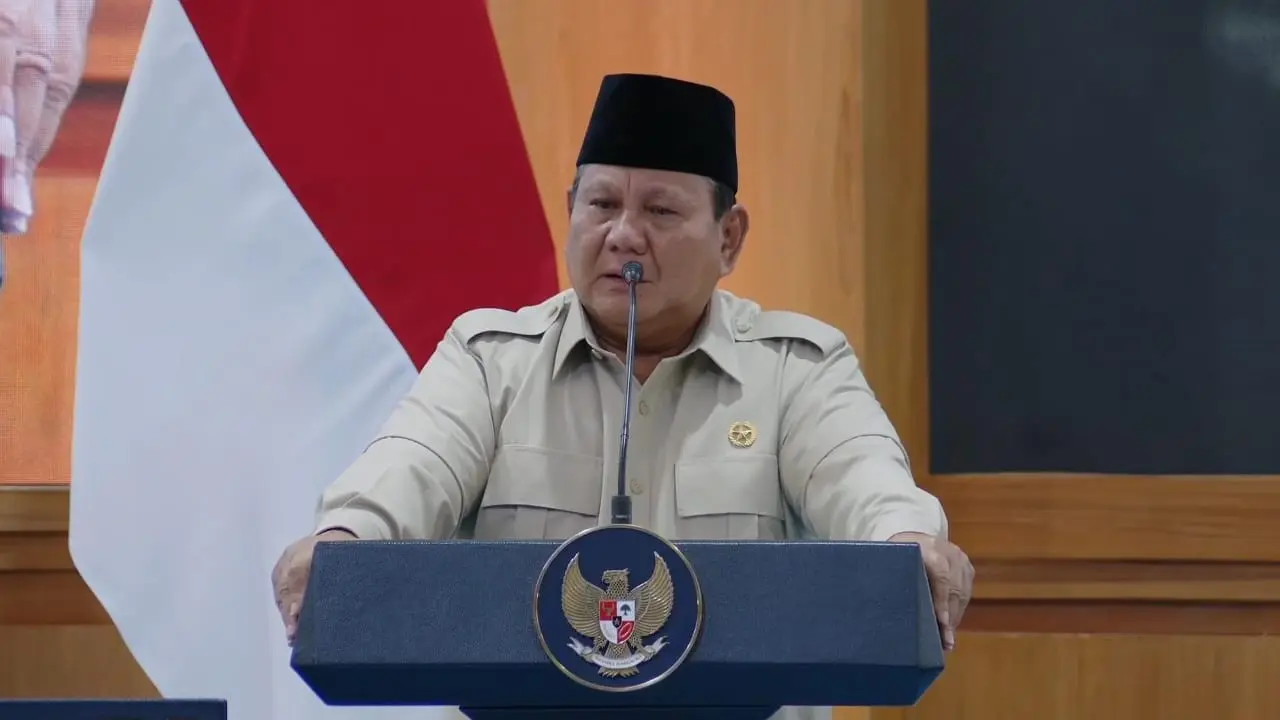 Tangis Haru Prabowo Apresiasi Peran Baznas Salurkan Bantuan RI untuk Palestina