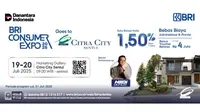 Punya Rumah Strategis Kini Makin Gampang! Yuk, Cari Tahu Caranya di BRI Consumer Expo 2025 Citra City Sentul