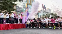 Hendrik Naingolan dan dan Dwi Sagita Juara di MAG Run 2024