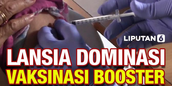 VIDEO: Vaksinasi Booster Sudah Dilakukan, Didominasi Para Lansia