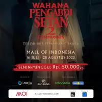 Mall of Indonesia (MOI) menghadirkan Wahana Pengabdi Setan 2 communion yang siap meneror warga Jakarta mulai tanggal 16 Juli-28 Agustus 2022