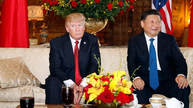 20170406-Donald Trump Bertemu dengan Xi Jinping di Florida-AP