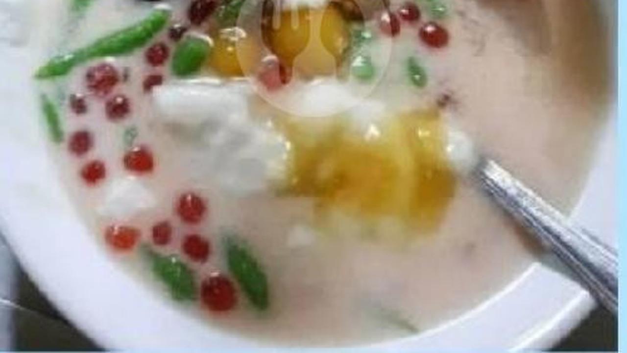 Dawet campur khas Pasar Blauran Surabaya