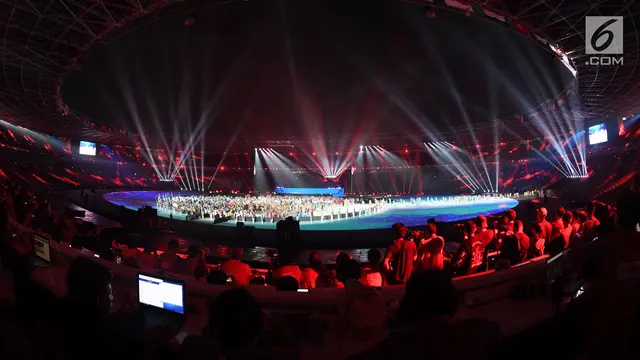 Kemeriahan Malam Penutupan Asian Games 2018