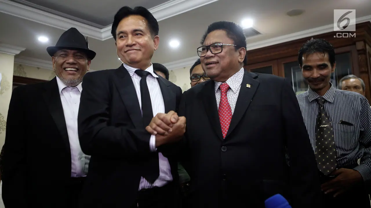 Yusril Temui OSO Bahas Putusan MK Terkait DPD