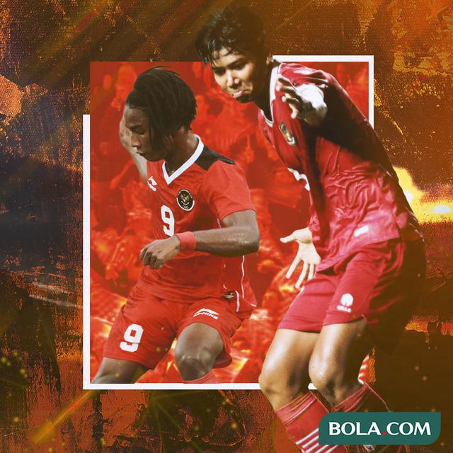 Timnas Indonesia - Ronaldo Kwateh dan Arkhan Kaka