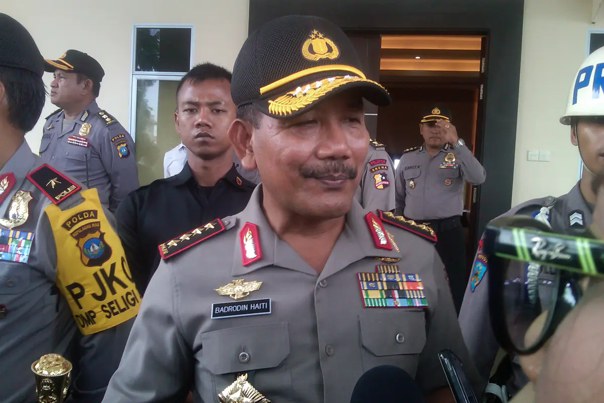 Kapolri Jenderal Polisi Badrodin Haiti