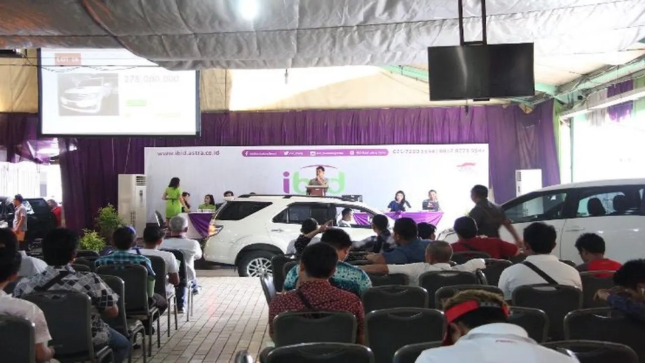 Proses lelang di IBID (Foto:Istimewa)