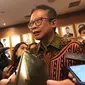 Kepala Badan Pengawas Perdagangan Berjangka Komoditi (Bappebti) Didid Noordiatmoko, di Kementerian Perdagangan, Kamis (4/5/2023). Didid memberikan update mengenai bursa berjangka CPO.