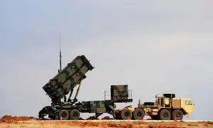 Sistem pertahanan Patriot dianggap sebagai salah satu sistem pertahanan udara tercanggih dalam persenjataan Amerika Serrikat (AS). (AFP)