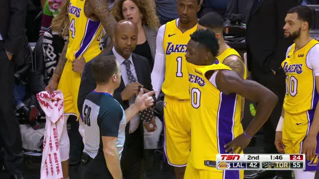 Berita video game recap NBA 2017-2018 antara Toronto Raptors melawan LA Lakers dengan skor 123-111.