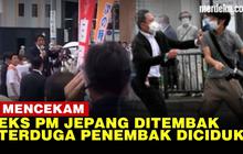 VIDEO: Detik-Detik Mantan PM Jepang Shinzo Abe Ditembak, Terduga Pelaku Ditangkap!