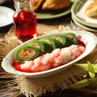 Ilustrasi es pisang ijo./Copyright shutterstock.com