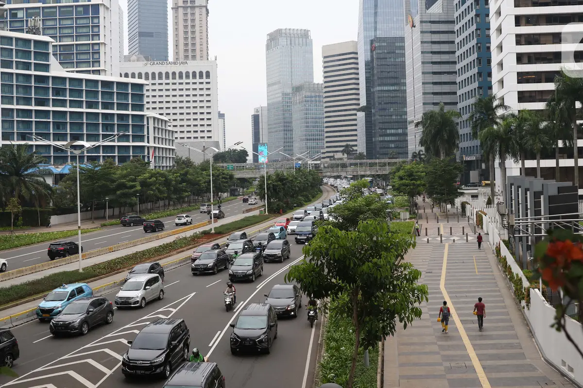 FOTO: Indonesia Dipastikan Alami Resesi